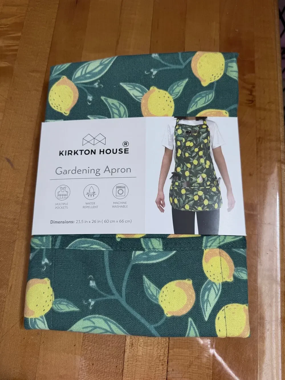 Full Gardening Apron- Lemons- NWT